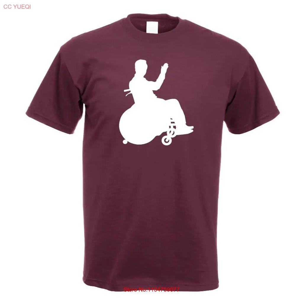 Fun Design Print T Shirt For People With Disabilities Vintage Washed Soft Graphic Streetwear Unisex Versatile Stylish