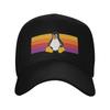 Casquette de Baseball Penguin Tux Soleil Linux Été Décontracté Chapeau Trucker Pour FeUnisexe Unisexe Kpop Rock Casquette Snapback