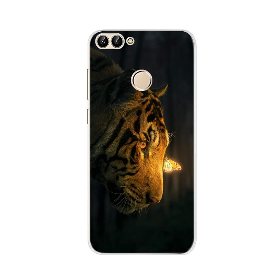 For Huawei P Smart 5.65inch Case Cute TPU Soft Silicone Back Cover Phone Case For Huawei P Smart 2018 FIG-LX1 PSmart Case