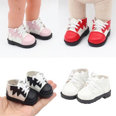 1 pāris 20 cm krāsai pieskaņotas leļļu kurpes Mīkstas, ļoti imitētas mini apavi Izsmalcināta apavi