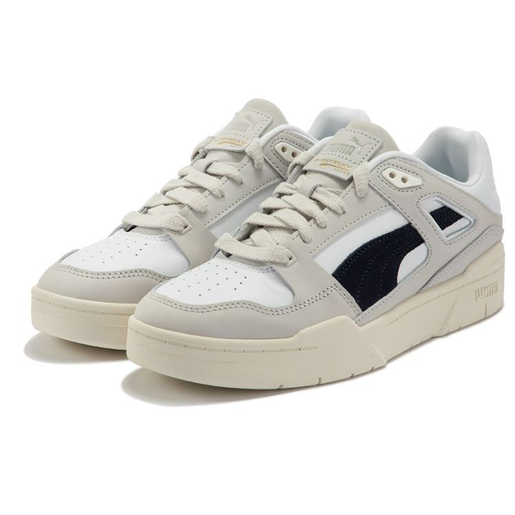 Puma Slipstream Lux Unisex White Gray Black 387550-02