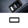 Carbon Fiber Rear Trunk Switch Frame Cover Decor For VW Touareg 2011-2018