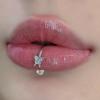 Butterfly Girl Cartilage Earring Stud Women Piecing Lip Stud Body Jewelry Korean Style Lip Ring