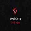 1440 Glass Flat-Bottomed Diamonds, Big Red Special-Shaped Nail Art Diamonds, Diy Wearing Nail Accessories, Materials, Special-Shaped Diamonds