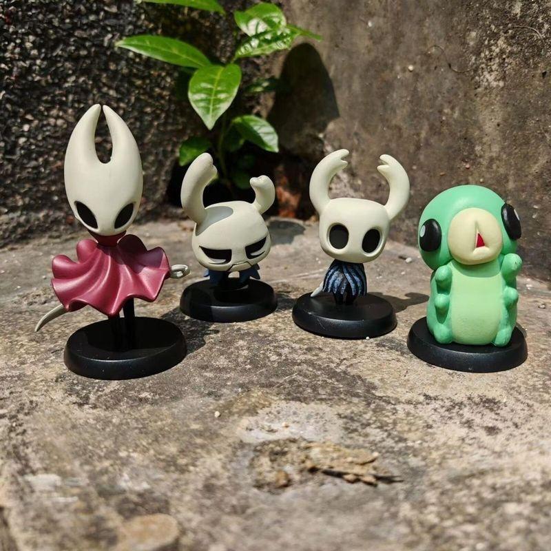 Stock8 In Pcs Hollow Knight Game Model Figurine Set Computer Case Desktop Decoration Ornament Pvc Action Figures BoyS Gifts