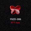 1440 Glass Flat-Bottomed Diamonds, Big Red Special-Shaped Nail Art Diamonds, Diy Wearing Nail Accessories, Materials, Special-Shaped Diamonds