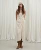 Marot Sheer Stripe Slip Dress_Cream
