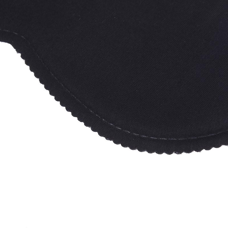 Schwarze Schlaf-Augenmaske hilft beim Schlafen, entspannen die Augen, unterstützt blinde Augen und füllt Sonnenschutz auf Reisen