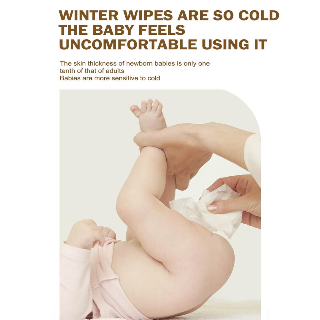 Baby Wipe Warmer Diaper Wipe Dispenser For Heating, Nursery, Road Trips, Camping, Versatile Business Care