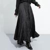 Plus Size High Waist Black Vintage Spring Summer Casual Loose Maxi Long for Woman Skirts Womens Skirt