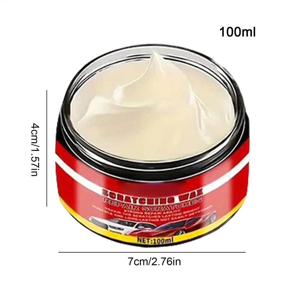 Car Deep Scratch Remover with Sponge 100ml Long-Lasting Car Scratch Nano Suitable for Various Car Paints Polishing Agent