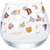 Disney o Yululun Yura Yura 9x8cm feito em perfeito como um Produto de aniversário san4535 "Winnie Pooh" Copo, aprox.. 290ml, aprox.. diâmetro, transparente, Japão,