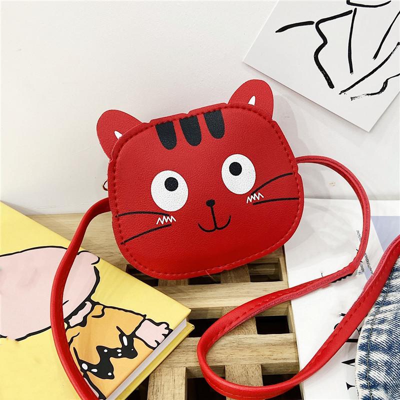 Neue Cartoon Kinder Umhängetasche Nette Katze Kinder Mode Geldbörsen und Handtaschen Netter Junge Mädchen Mini Schulter Tasche