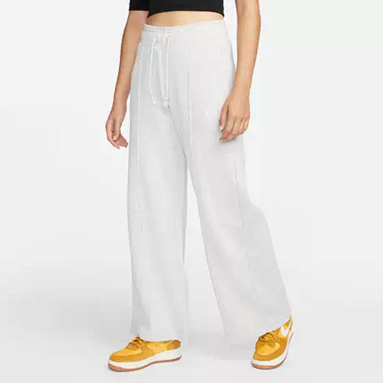 Nike Casual Pants Women's Gray Moderate Wide Leg Pants DO3790-025