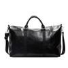 Large Capacity Lightweight Travel Duffel Bag Women Men Urban Minimalist Style Pure Color PU Gym Weekend Getaway