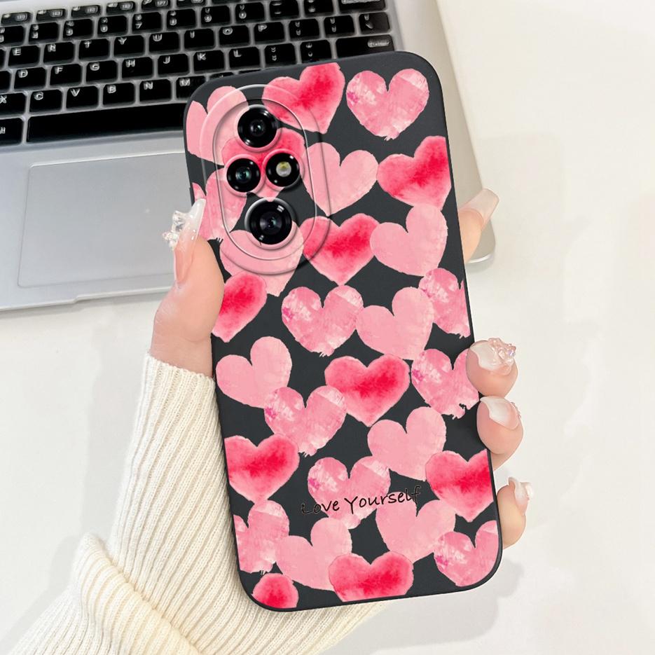 For Honor 200 Pro Case ELP-AN00 New Luxury Candy Painted Cover Shockproof Phone Case For Honor 200 Lite Honor200 Pro Soft Fundas