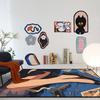 INS Fashion Cartoon Carpet Living Room Creative Girl Bedroom Decoration Area Rugs Non-slip Kids Room Bedside Entrance Floor Mats