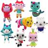 8 Estilos Nuevos Muñeca Gabby Casa de Muñecas Peluche Juguete Mercat Dibujos Animados Animales de Peluche Sirena Gato Peluche Muñeca Cumpleaños Niños Regalos de Navidad