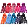 2026 Women's Lightweight Hooded Down Jacket - Ultra-Light Short White Duck Down for Winter