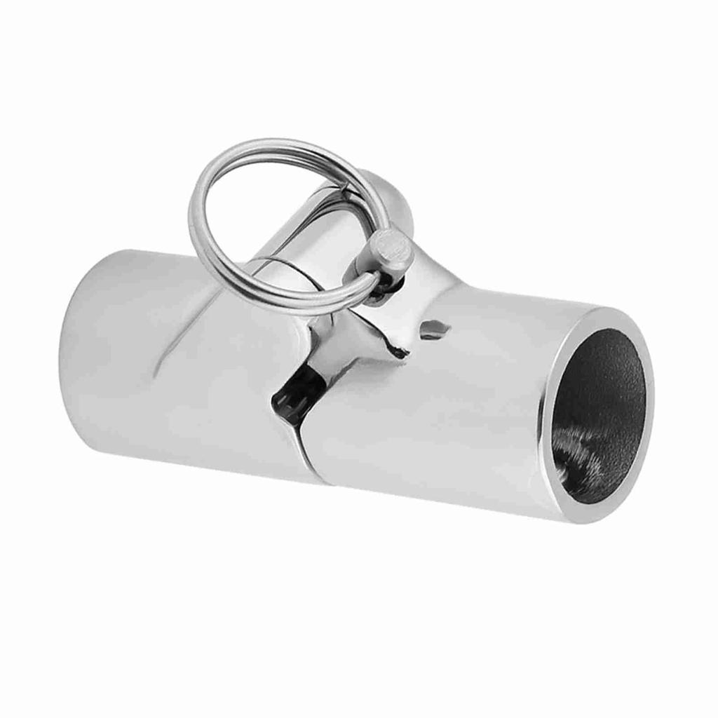 Marine Stainless Steel Folding Swivel Coupling Tube Pipe Connector Boat Hardware Fitting(25mm)