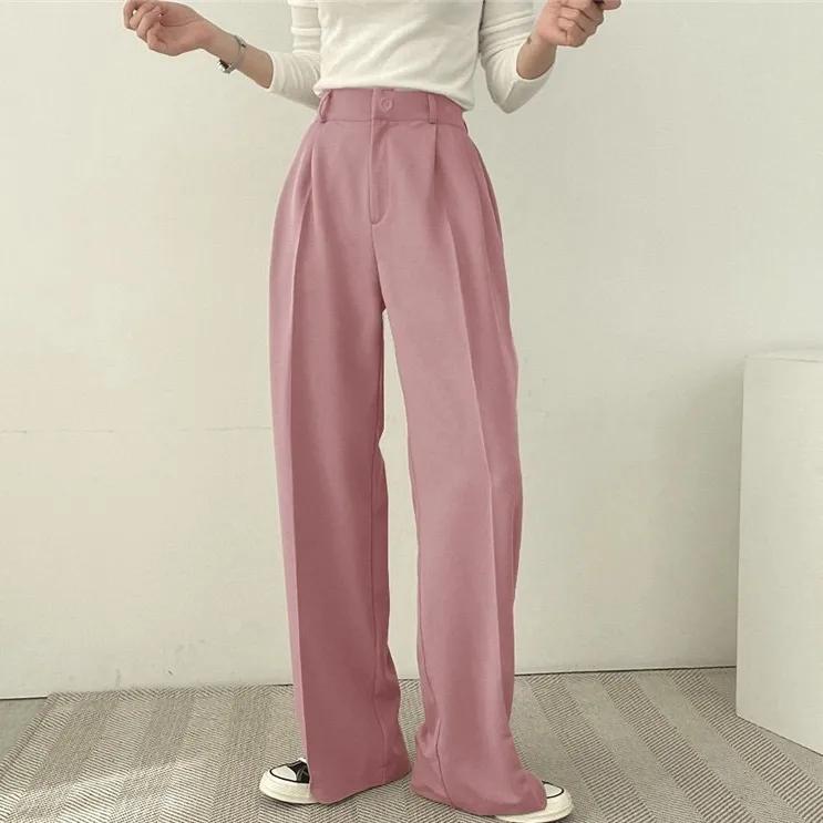 High Quality Single Botton Work Blazer Suits OL Pants Suit Notched