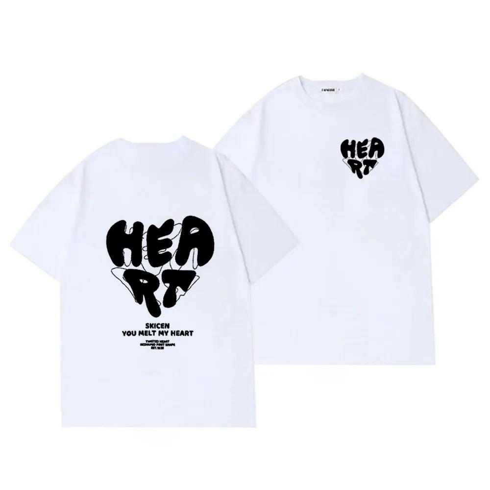 Fashion Printing Summer Men's T-shirt Cotton Luxury Short Sleeve Tees Solid Color Brand 2023 Womems Tops T-Shirts Free Shipping