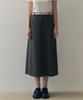 Zero Street Chloe Long Skirt / Charcoal