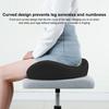 Seat Cushion Ergonomic Design Hollow Breathable Non-Slip Design Pressure Relief Memory Foam Office Chair Seat Cushion
