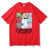 Capybara Color Concert Tour Tshirt Funny UnisexWomen Clothing Harajuku Tshirt Unisex Vintage Kawaii Tops Graphic T Shirts Summer