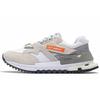Li Ning 001 Craftsmanship Reflective Trend Shock Absorption Slip Resistant Wear Resistant Low Top Casual Shoes Men Sneakers Pearl-White AZGS077-4