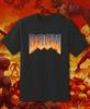 Doom Vaizdo Žaidimas Retro Arkadinis Žaidimas 100% Medvilnės Marškinėliai Vyriški Marškinėliai Viršus Greitas Pristatymas!