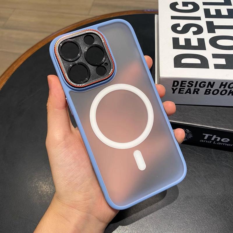 Dotyczy Apple 16promax Metalowy Pierścień Obiektywu Etui na Telefon Komórkowy IPhone 14Pro Matowe Etui Ochronne 13
