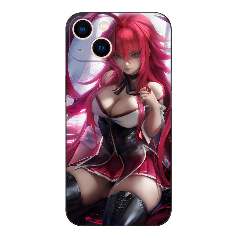 Black Tpu Case For OPPO A11S A15 A15S A16 A16S A16K A16E K3 K10 K9S ACE2 5G Spduak High School Rias Gremory