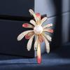 Brilliant Fireworks Brooch, High-end Women's Exquisite Gradient Enamel Brooch, Niche Design Sense Brooch, Suit Accessory