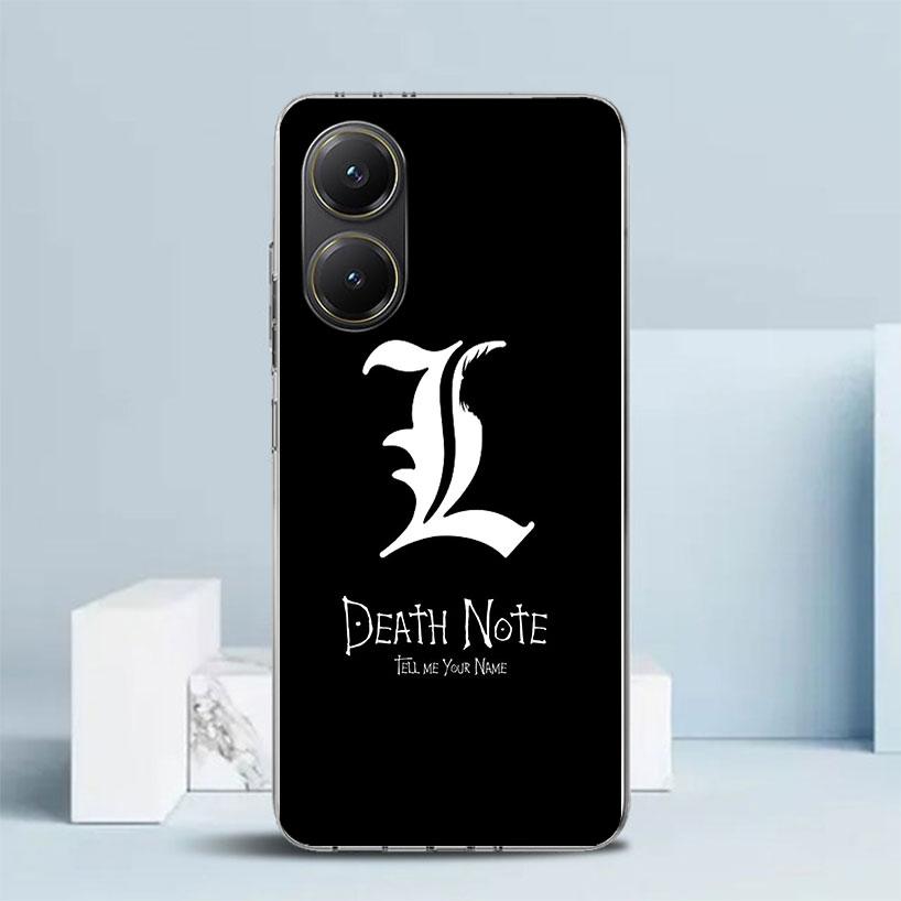 N-Note D-Death Anime Ryuk Handyhülle Für Xiaomi Poco F7 Ultra X5 X6 X7 Pro M7 Redmi 15C 15 13C 13 12C 12 10C 10 10A 9 9C 9A 9T C
