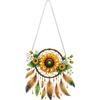 Acrylic Special Shape Flowers Light Rhinestone Diamond Art Pendants DIY Diamond Art Pendant Kit Diamond Painting Hanging Pendant