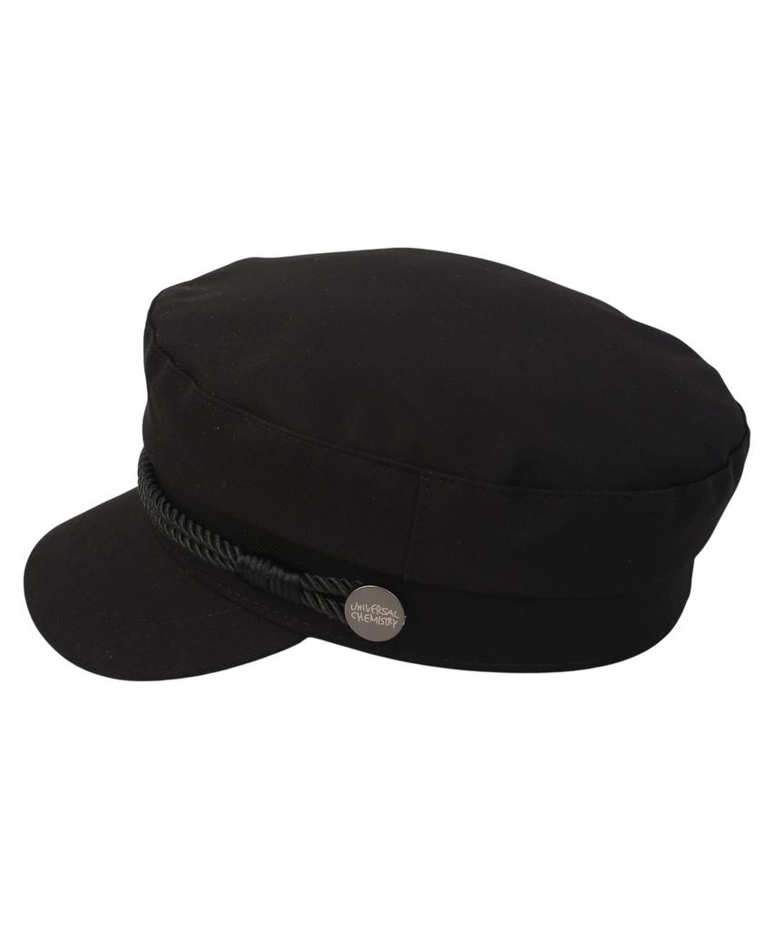 Yunibeosyeolkemiseuteuli Rope Cotton Black Marine Cap