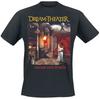 Tričko Dream Theater Images and Words, Tričko Progressive Metal s kompletným obalom albumu a zlatým logom, Merch pre fanúšikov Dream Theater