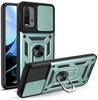 For Xiaomi Redmi 9T Case Redmi 9 T Phone Camera Lens Protective Armor Shockproof Magnet Holder Ring Case Cover