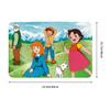 Custom Heidi Peter And Grandpa Doormat Anti-Slip Entrance Bathroom Kitchen Floor Door Mats Garage Rug Carpet Footpad