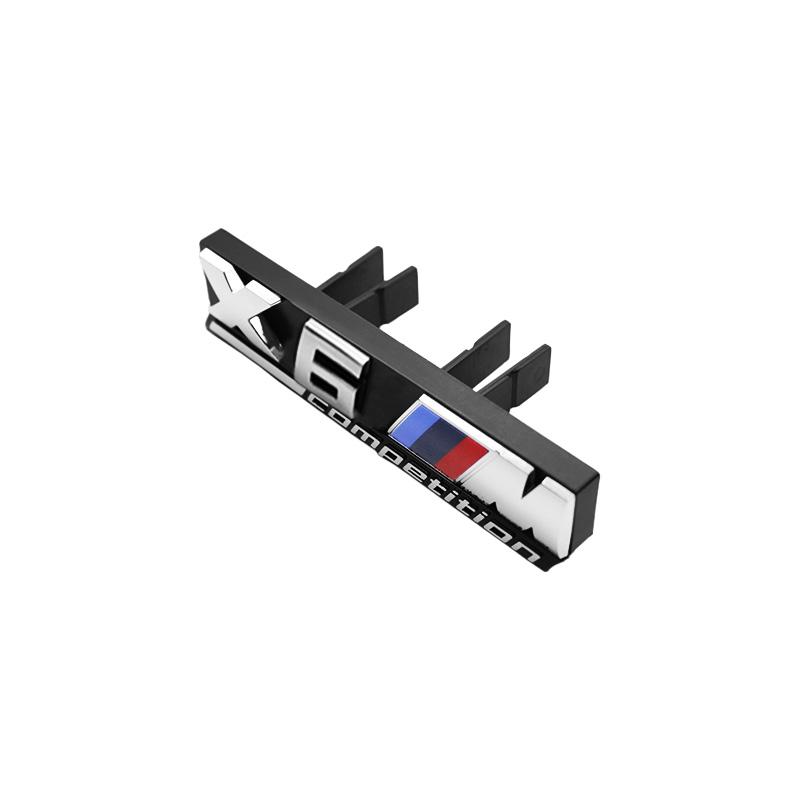 3D ABS Car Front Grille Emblem Badge Decoration Accessories For BMW M Competition M2 X3 M4 X5M M6 M7 F48 G01 E84 E83 F39 F10 F30