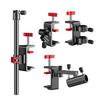 Fishing Platform Corner Turret Frame Light Stand Rod Table Clamps Fish Lures Rack Light Stand Fishing Accessories