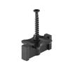 900PCS Hidden Deck Fasteners for Composite Decking Board, Universal Composite T Clips & Plastic Hidden Fasteners with Metal Screws,Polypropylene PP