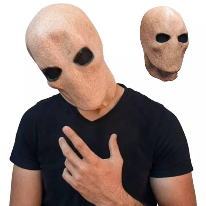 Unheimliche Latex-Gesichtslose Halloween-Maske Schreckliches Totenkopf-Alien-Design Für Gruselige Partys