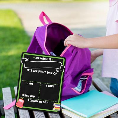 First and Last Day of School Board Back To Sign Party Decorations Photo Prop Multipurpose