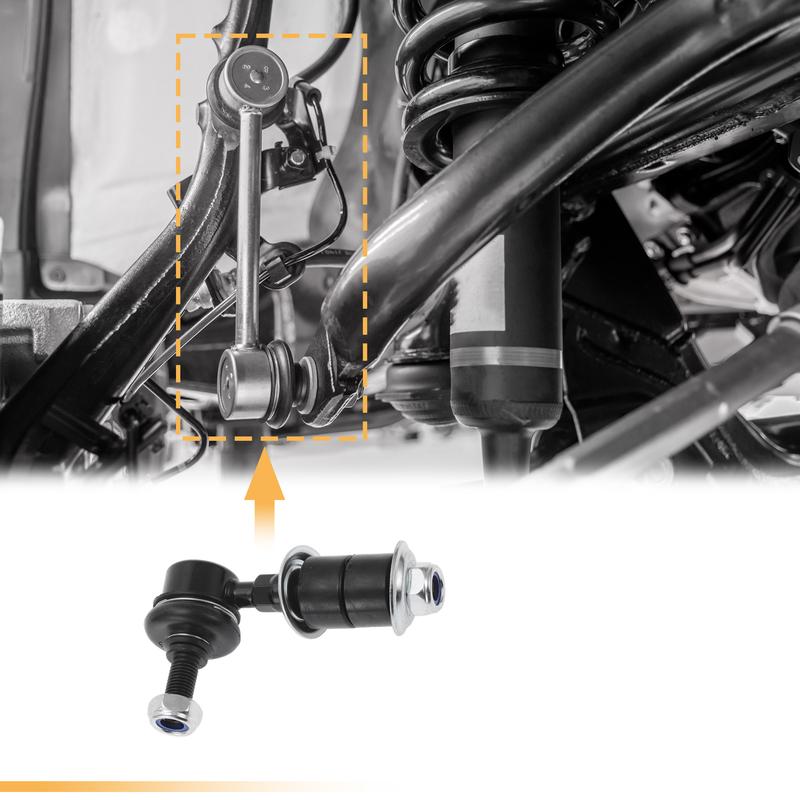 UXCELL 2pcs Front Stabilizer Sway Bar Link for Mitsubishi Outlander 2003-2006