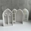 Church Window Crystal Epoxy Resin Mold Cabinet Storage Box Silicone Mould for Jewelry Display Holder Tray DIY Dish Mold