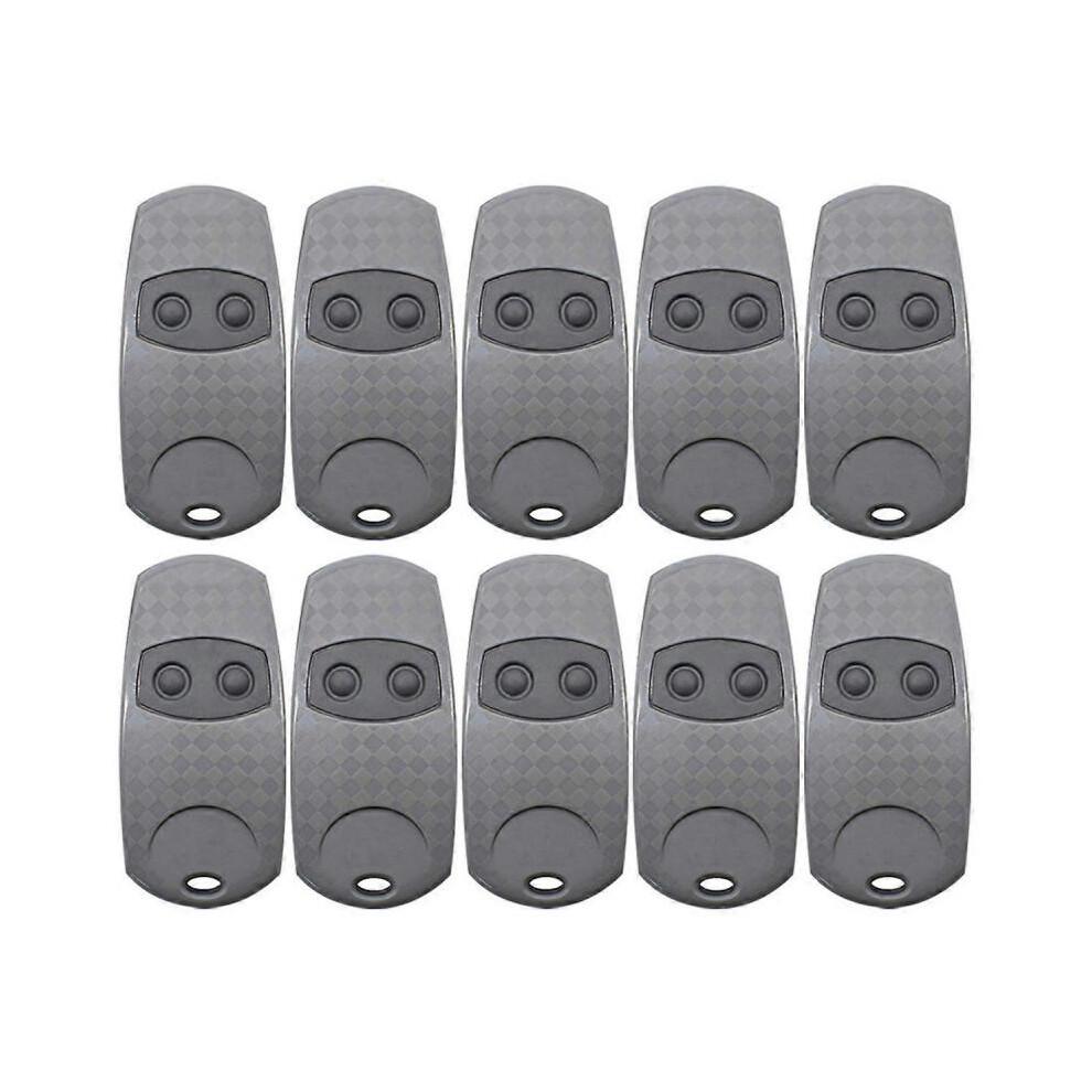 10 PCS Télécommande Ouvre-Porte de Garage TOP 432EE 433.92MHz Télécommande de Copie Contrôleur d'Ouverture de Portail