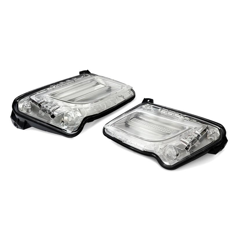 For Volvo S60 V60 2011 2012 2013 DRL Daytime Running Lights LED Cold White Parking Light Front  Indicator Lamp 31278558 31278557