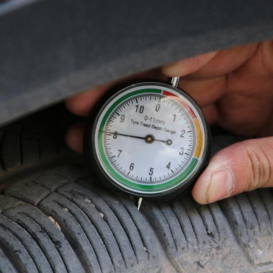Universal Car Wheel Tyre Pressure Tread Depth Gauge Meter Tire Condition Monitor